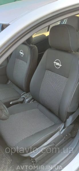 Чохли OPEL ASTRA G/H 2004- (Econom) (Nika) на сидіння 1966315351 фото