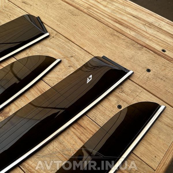 Вітровики Toyota Avensis Verso 2001-2003 Хром модинг VL-Tuning вікон WTYA55 фото
