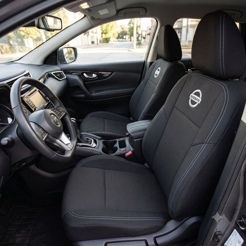 Чохли Nissan Leaf (ZEO) 2010-2017 (задня спинка 1/3 2/3; сидіння цільне; передній підлокітник; у передніх спинках ніші під 3123232524 фото