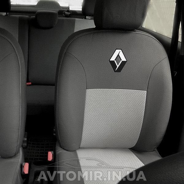 Чохли RENAULT DUSTER суцільна 2007- (Econom) (Nika) на сидіння 1966315361 фото