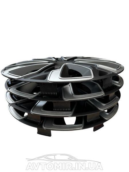 Ковпаки Geely R14 (Комплект 4 шт.) 4 RACING Estoril Silver-Black 4racing re14 фото