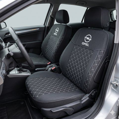 Чехлы Opel Zafira B 7 мест 2005-2014 РОМБ Prestige_Standart 3075616680 фото