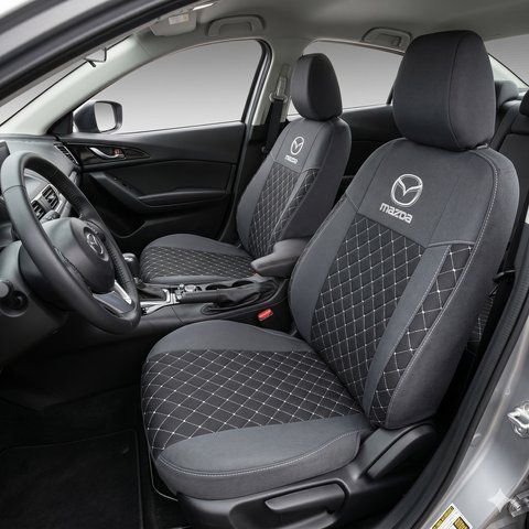 Чехлы Mazda 6 2002- 2008 РОМБ Prestige_Standart 2457409753 фото