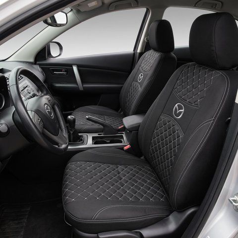 Чехлы Mazda CX-5 (2011>) (Nika-РОМБ) на сидения 3163246194 фото
