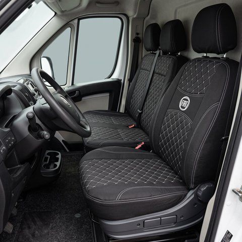 Чехлы FIAT QUBO / FIORINO раздельная 2008-(Nika-РОМБ) на сидения 3163246352 фото
