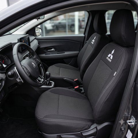 Чохли Mitsubishi Lancer X 2,0 2007-2012 (сідан) (Recaro; задня спинка 1/3 2/3; сидіння цільне; бочки; передній і задній 3123232509 фото