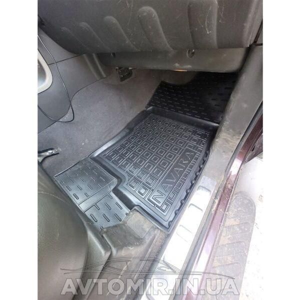 Килимки NISSAN Navara KingCab (2005>) MOD AGumm гумові в салон 12060 фото