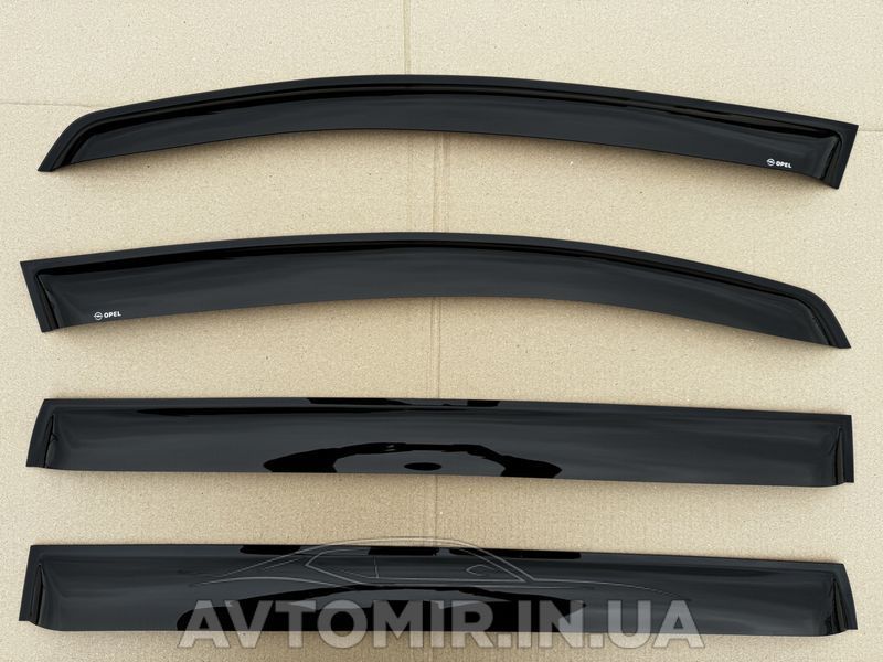 Ветровики Opel Vivaro II 2014-2019 VL-Tuning Дефлекторы окон WOP55 фото