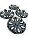 Ковпаки Geely R14 (Комплект 4 шт.) 4 RACING Geres silver black 4racing re14 фото 2
