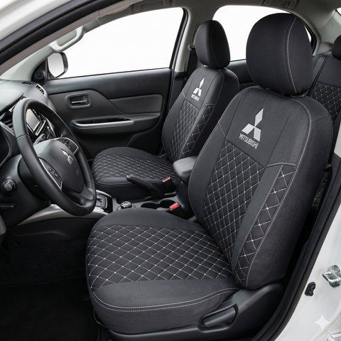 Чохли Mitsubishi ASX + підлокітник 2010- РОМБ Prestige_Standart 3075616641 фото