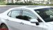 Вітровики з металевим хром молдингом Toyota Camry 70 2018+ в-tycm70 фото 3