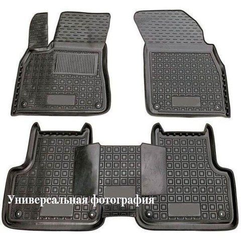 Килимки VW T-Cross 2018- AGumm гумові в салон 11863 фото