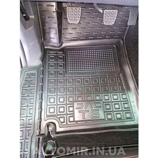 Килимки JAC T6 MOD AGumm гумові в салон 12131 фото