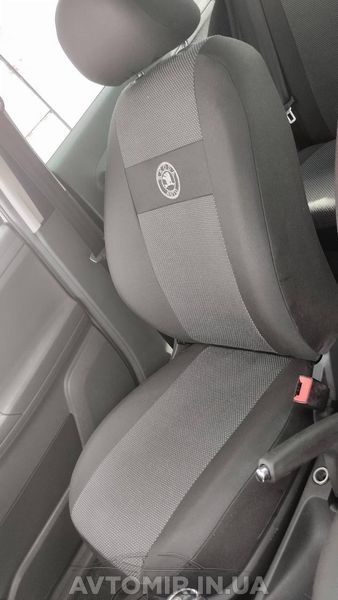 Чохли SKODA FABIA Mk2 роздільні 2007-2014 (Econom) (Nika) на сидіння 1966315381 фото