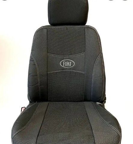Чохли FIAT QUBO/FIORINO цілісні 2008- (Nika) на сидіння 1801139151 фото