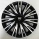 Колпаки Dacia R15 (Комплект 4шт) Дачия 4 RACING Cobra silver black 4racing re15 фото 1