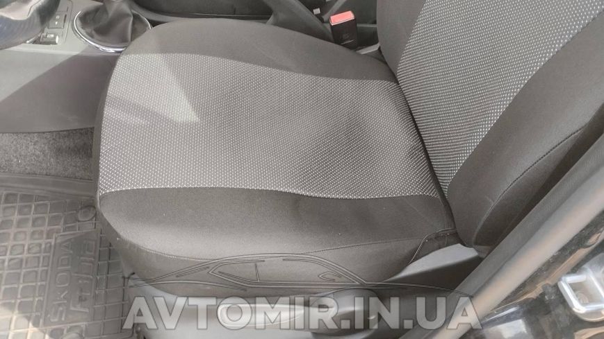 Чохли SKODA FABIA Mk2 роздільні 2007-2014 (Econom) (Nika) на сидіння 1966315381 фото