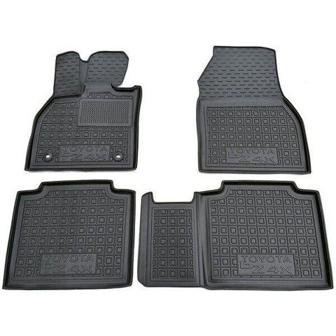 Килимки TOYOTA bZ4X (2022>) MOD AGumm гумові в салон 12008 фото
