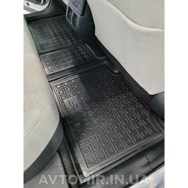 Килимки TOYOTA bZ4X (2022>) MOD AGumm гумові в салон 12008 фото