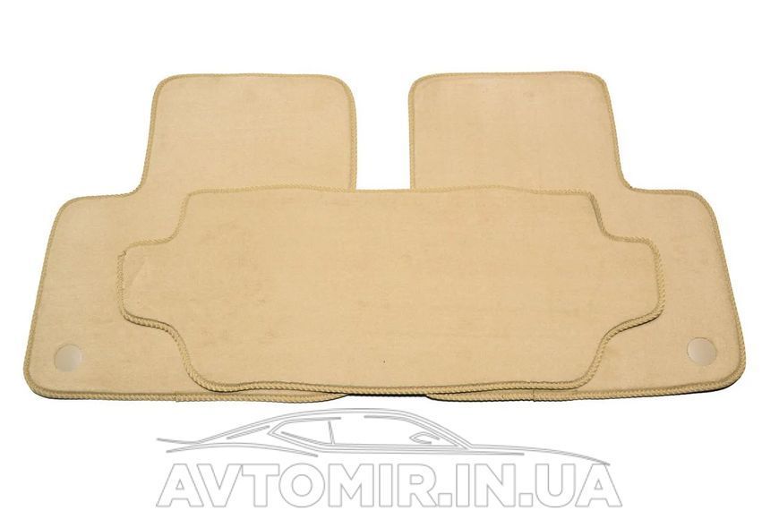 Килимки в салон Porsche Cayenne 10 - Велюр Бежеві 1160223892 фото
