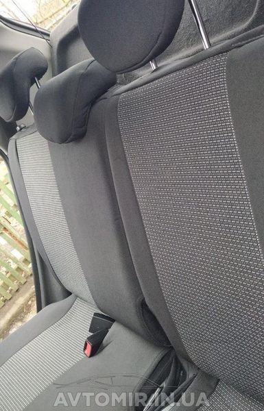 Чохли SsangYong Rexton 2012-2017 (універсал) (задня спинка та сидіння роздільні 1/3 2/3; задній підлокітник; 4 підголівники) 3123233005 фото