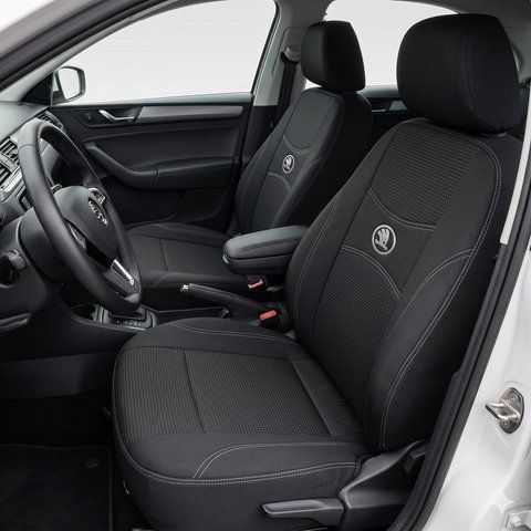 Чехлы Skoda Rapid (раздельный) (2012>) (Nika) на сидения 1801137704 фото