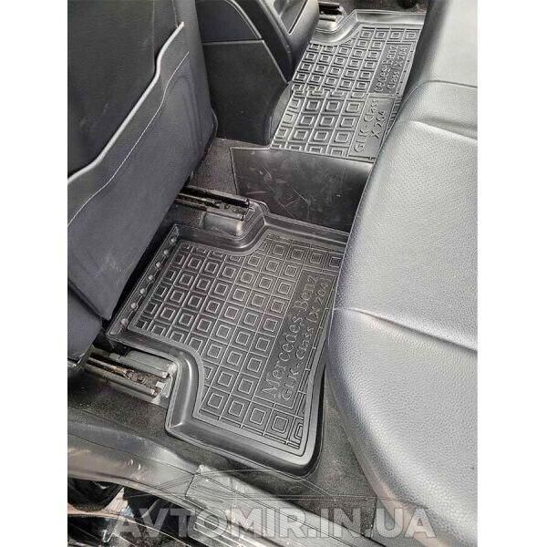 Килимки MERCEDES GLK - class (X204) (2008-2015) AGumm гумові в салон 11966 фото