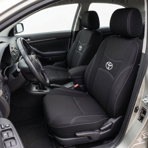 Чехлы TOYOTA AVENSIS T25 универсал 2003-2009 (Nika) на сидения з/сп и сид 2/3 1/3; бочки; перед и зад 1966315389 фото