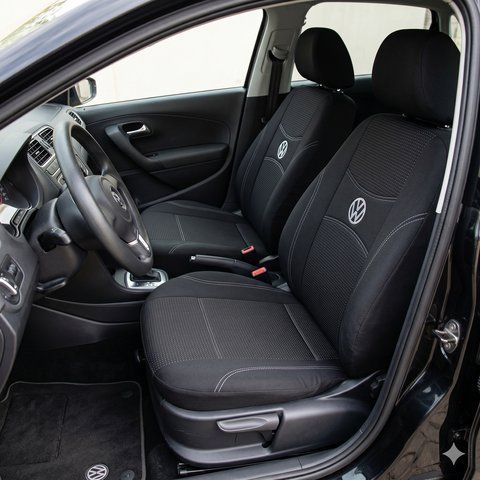 Чохли VW Polo V sedan (роздільний) (2009>/2015>) (Nika) на сидіння 1801137724 фото