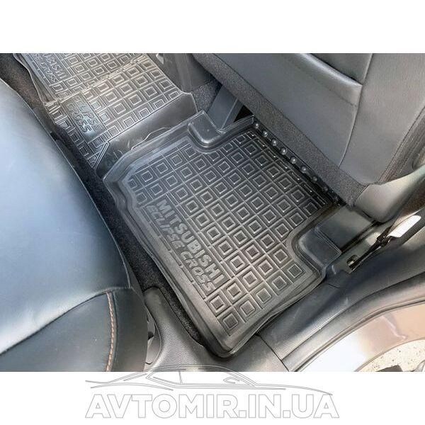 Килимки MITSUBISHI Eclipse Cross AGumm гумові в салон 11697 фото