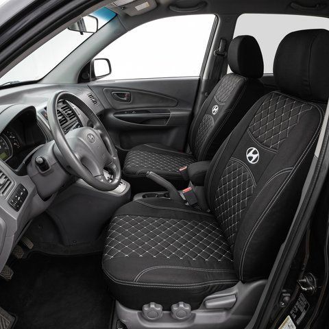 Чехлы Hyundai Accent RB (Цельный) (2010>) (Nika-РОМБ) на сидения 3163246220 фото