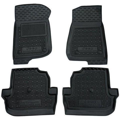 Килимки JEEP Wrangler Gladiator (2021>) AGumm гумові в салон 11868 фото