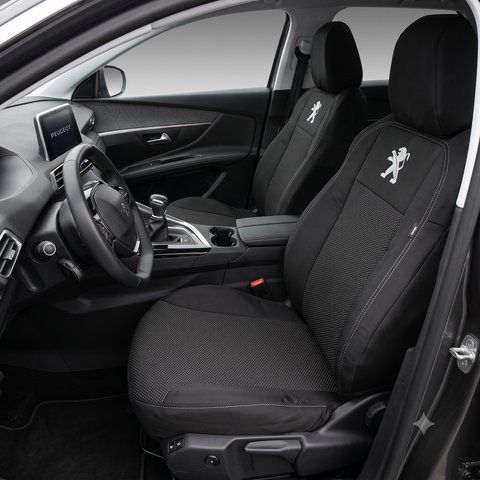 Чохли Peugeot 5008 (Т8) 2009-2013 (5 місць) (столи) (задня спинка та сидіння з 3 частин; 2 передні підлокітники; передні 3123232583 фото