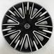 Ковпаки Nissan R15 (Комплект 4 шт.) 4 RACING Geres silver black 4racing re15 фото 1
