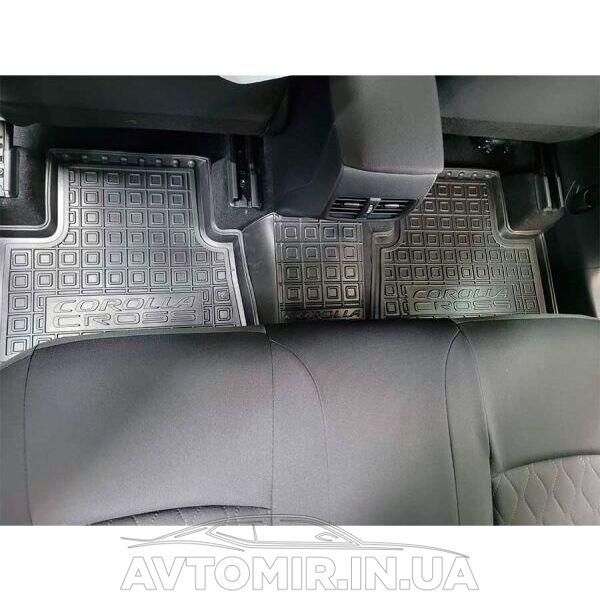 Килимки TOYOTA Corolla Cross (2022>) (hybrid) AGumm гумові в салон 11976 фото