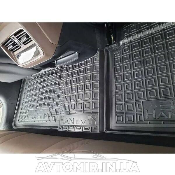 Килимки BYD Han EV MOD AGumm гумові в салон 12029 фото