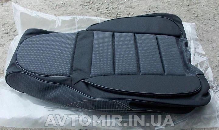 Чохли Пілот на сидіння СЛАВУТА-ТАВРІЯ Light Чорна тканина 2146904667 фото