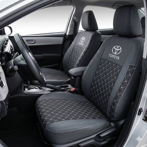 Чехлы TOYOTA Corolla 2006-2012 РОМБ Prestige_Standart 2457409704 фото