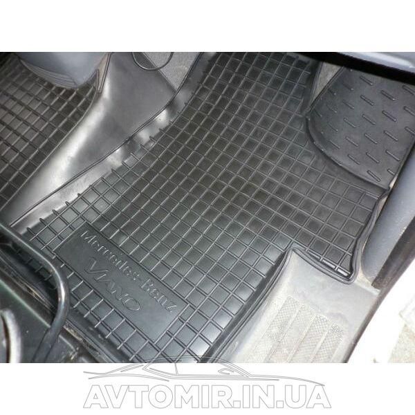 Килимки MERCEDES VIANO / VITO (W639) (2003-2014) 1+2 AGumm гумові в салон 11230 фото