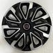 Колпаки Fiat R16 (Комплект 4шт) Фиат 4 RACING Estoril Silver-Black 4racing re15 фото 1