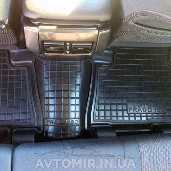 Коврики Toyota Land Cruiser 150 Prado AGumm резиновые в салон 11310 фото