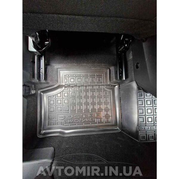 Килимки RENAULT Duster 2WD (2025>) MOD AGumm гумові в салон 12178 фото