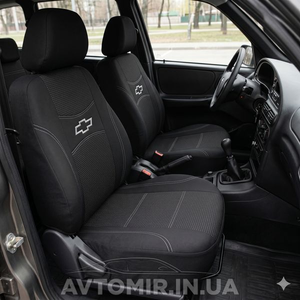 Чехлы Chevrolet Niva (2016>) (Nika) на сидения 1801137087 фото