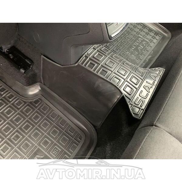 Килимки SKODA Scala AGumm гумові в салон 11784 фото