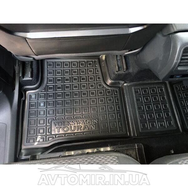 Килимки VW Touran (2015>) AGumm гумові в салон 11829 фото