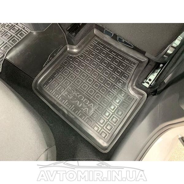 Килимки SKODA Scala AGumm гумові в салон 11784 фото